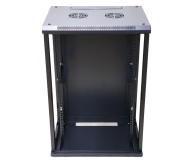 ExtraLink Wisząca 19" 15U 600x600mm (czarna) - 489485 - zdjęcie 3